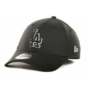 Los Angeles Dodgers New Era MLB Black and White Ace 39THIRTY