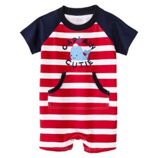 Just One YouMade by Carters Newborn Boys Jumpsuit   Red/White 18 M