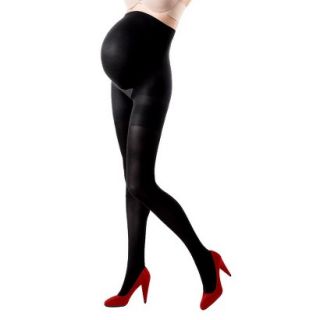 ASSETS by Sara Blakely A Spanx Brand Womens Maternity Terrific Tights   Black 4