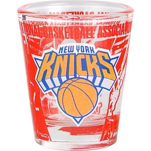 New York Knicks 3D Wrap Color Collector Glass