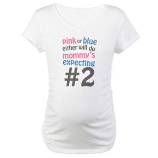 Mommys Expecting #2 Maternity T Shirt