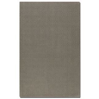 Cambridge Warm Gray Wool Rug (5 X 8)