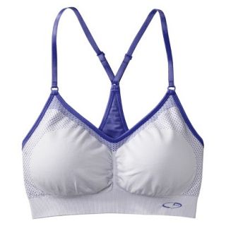 C9 by Champion Womens Seamless Bra With Removable Pads   Amparo Blue XS