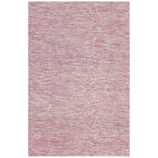 Nuloom Flatweave Wool Contempoary Tweeded Pink Rug (7 6 X 9 6)
