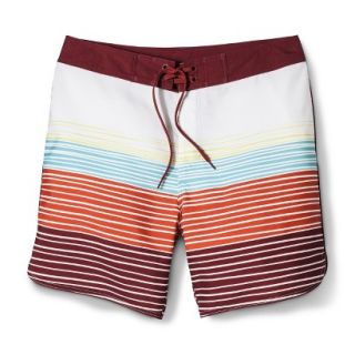 Mens Limited Edition Mossimo Supply Co. Swim Board Shorts  Stripe 38