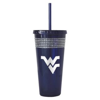 Boelter Brands NCAA 2 Pack West Virginia Mountaineers Bling Double Walled