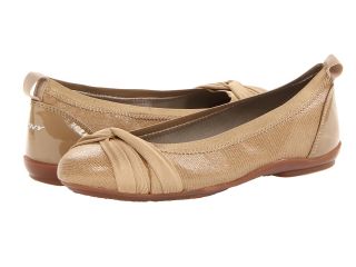 DKNY Stunning Womens Flat Shoes (Beige)