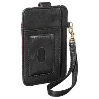 Merona Credit Card Wallet with Removable Wristlet Strap   Black