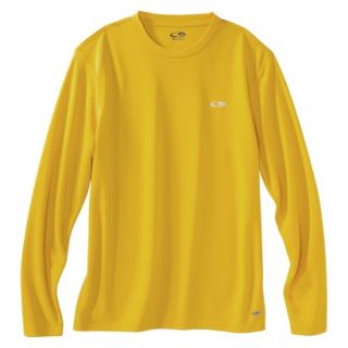 C9 by Champion Mens Advanced Duo Dry Training Long Sleeve Top   Yellow M