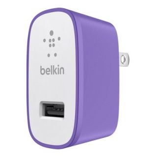 Belkin 2.1A Colored Home Charger   Purple (F8J052ttPUR)