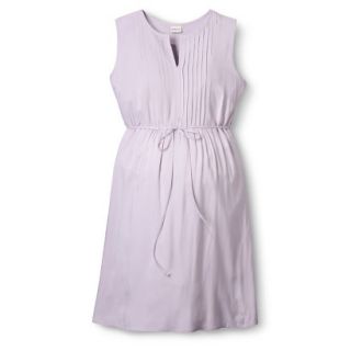 Merona Maternity Sleeveless Pleated Dress   Lilac S