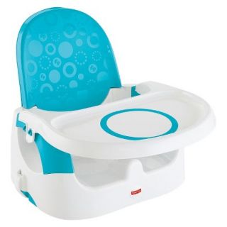 Fisher Price Deluxe Clean N Go Booster   Blue/White