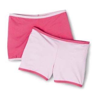 Hanes Girls Play Shorts   Pink/Pink S