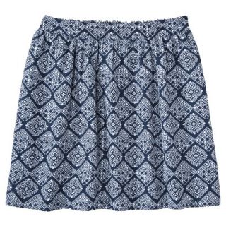 Xhilaration Juniors Short Skirt   Navy/White XL(15 17)