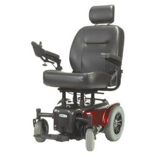 Medalist 450 Heavy Duty Rear Wheel Drive Power Wheelchair   24 Seat, Red