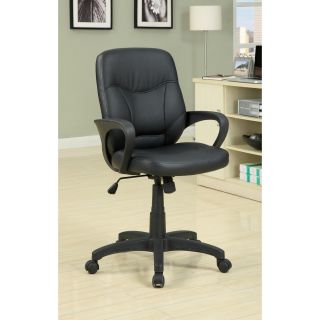 Furniture Of America Slader Executive Padded Leatherette Office Chair