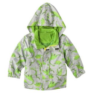 Just One You by Carters Infant Toddler Boys Dinosaur Raincoat   Gray 5T
