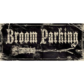 Stephanie Marrott Broom Parking Paper Print (unframed)