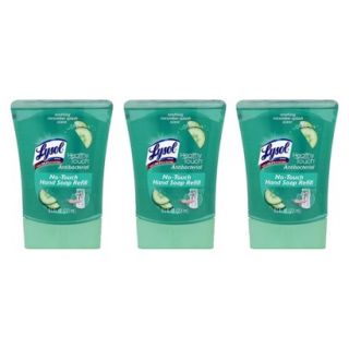LYSOL Healthy Touch No Touch Hand Soap System   CUCUMBER, 8.5 Ounces, 3 Pack