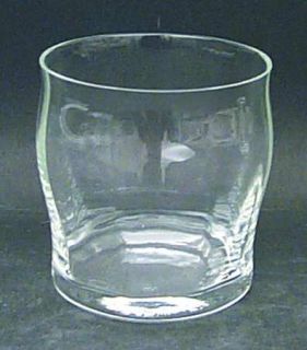 Moser Waverly Double Old Fashioned   Flared Optic Bowl,Six Sided Cut Stem