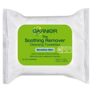 Garnier The Soothing Remover Cleansing Towelettes   For Sensitive Skin   25 ct