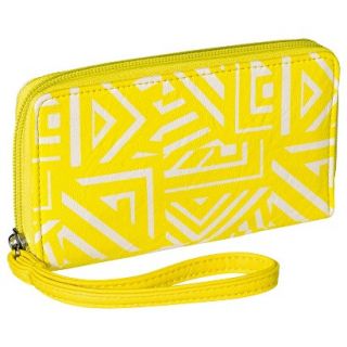 Xhilaration Geometric Print Cell Phone Case Wallet with Removable Wristlet