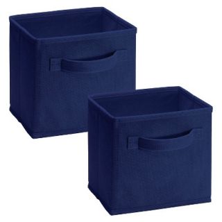 ClosetMaid Mini Fabric Drawer 2 Pack   Blue