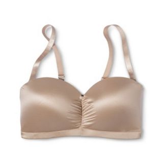 Self Expressions by Maidenform Womens Full Support Bandeau Bra 5053   Beige 38