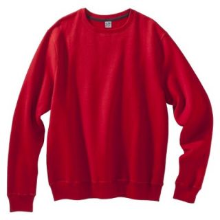 C9 by Champion Mens Long Sleeve Fleece Crew Neck Sweatshirts   Red XL