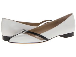 Michael Kors Collection Jodi Womens Dress Flat Shoes (White)