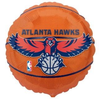 Atlanta Hawks Basketball Foil Balloon