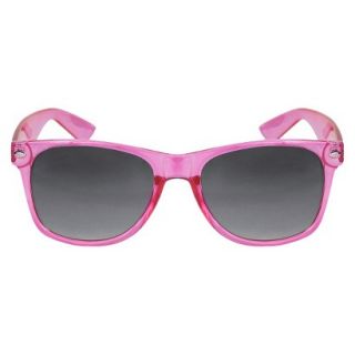 Squared Sunglasses   Neon Pink