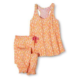 PJ Couture Pajama Set   Pink Floral S