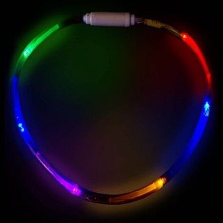 Multi Color LED Fiber Optic Necklace