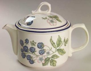 Wedgwood Bramble Multicolor (Oven To Table) Teapot & Lid, Fine China Dinnerware