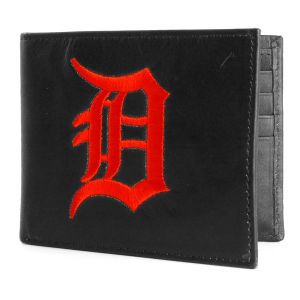 Detroit Tigers Rico Industries Black Bifold Wallet