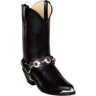 Durango 11 Inch Harness Western Boot   Black, Size 8 1/2, Model DB560