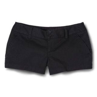 Mossimo Supply Co. Juniors Chino Short   Black 11