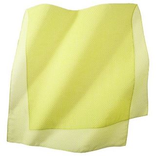 Merona Geometric Print Scarf   Yellow