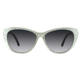 Womens Xhilaration Cateye Sunglasses  White