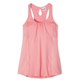 C9 by Champion Womens Sleeveless Keyhole Tank With Inner Bra   Pink Bow S