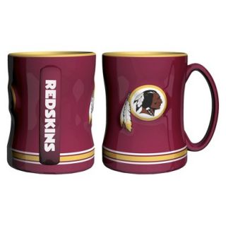 Boelter Brands NFL 2 Pack Washington Redskins Relief Mug   15 oz