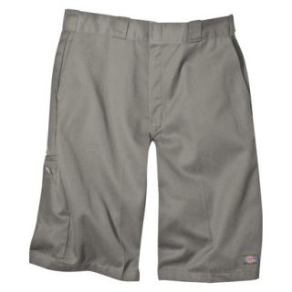Dickies Mens 13 Loose Fit Multi Pocket Work Shorts   Silver Gray 34