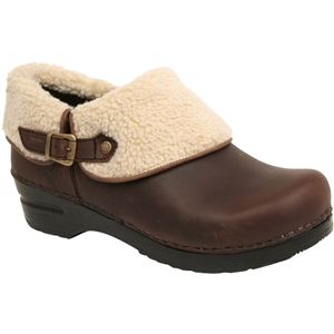 Sanita Clogs Womens Brye Antique Brown Shoes, Size 40 M   450108 78