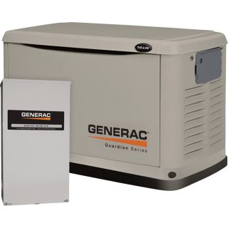 Generac Guardian Air Cooled Standby Generator   14kW (LP)/13kW (NG), 200 Amp
