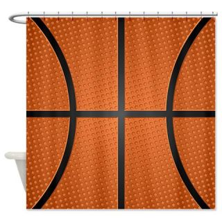  Basketball Shower Curtain