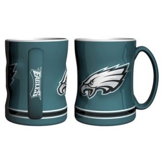 Boelter Brands NFL 2 Pack Philadelphia Eagles Relief Mug   15 oz