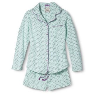PJ Couture Pajama Set   Blue Floral XL