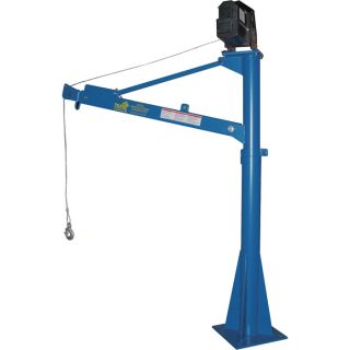 Vestil Power Lift Jib Crane   1500 Lb. Capacity, 115V AC, Model WTJ E 15 3 AC