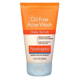 Neutrogena Oil Free Acne Wash Daily Scrub